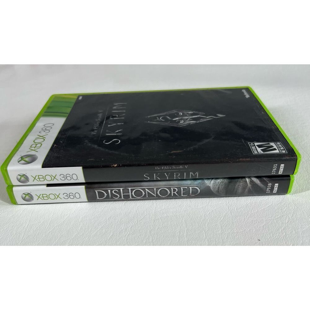 XBOX 360 DisHonored and‎ The Gider Scrools V Microsoft Bethesda - Picture 3 of 5